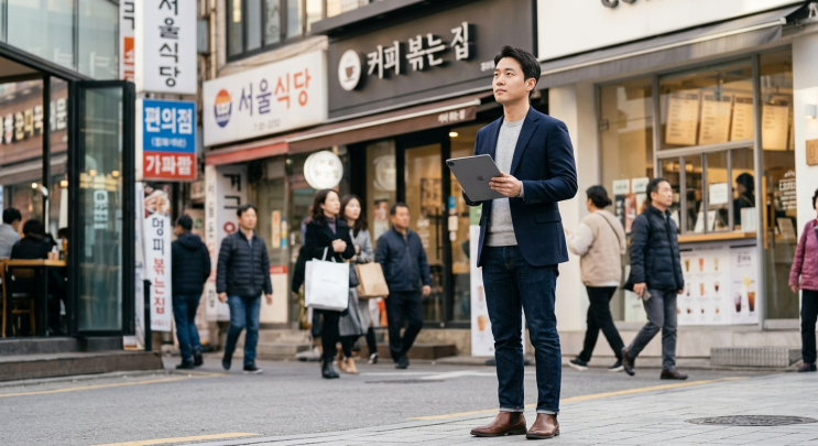  상권 분석 실전 — 내 매장 반경 500m를 읽는 5가지 방법