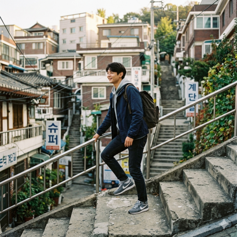 계단 오르는 꿈 해몽, 끝없는 정상 향해 계속 걸어갔다면? 신분 상승과 성공을 거머쥘 타이밍