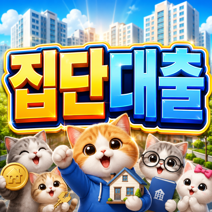  2026 집단대출 중도금대출 잔금대출 최대 한도와 승인 기준 핵심 혜택은!?
