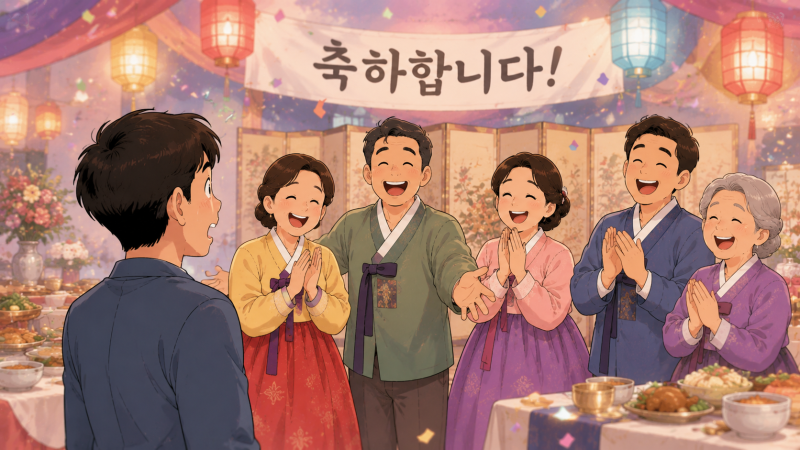 꿈해몽 가족들이 축하하며 잔치하는 꿈