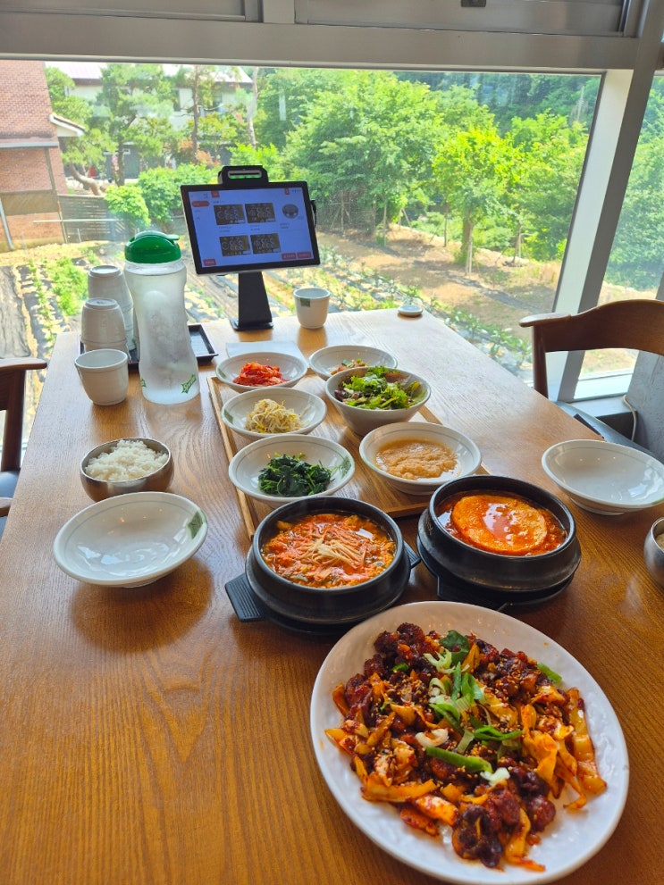  대구 팔공산 가족외식 맛집, 몽글몽글 구름 순두부에서 쭈꾸미까지 즐기기