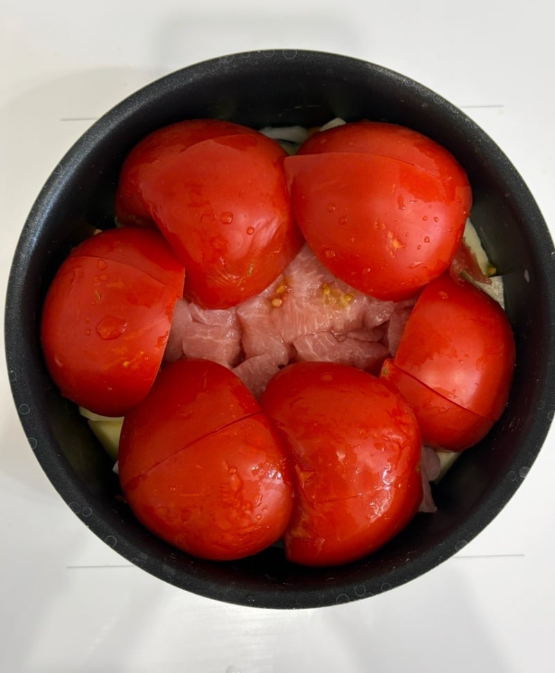 토마토무수분 카레 만드는 법 신혼집밥 밀프랩 메뉴 추천