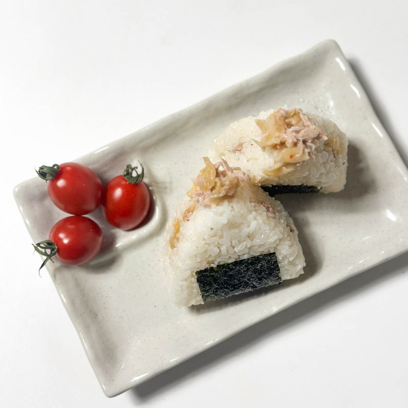 남도식 묵은지 활용 묵은지 참치마요 삼각김밥 만들기