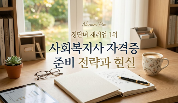  경단녀 재취업 1위 사회복지사 자격증 준비 전략과 현실