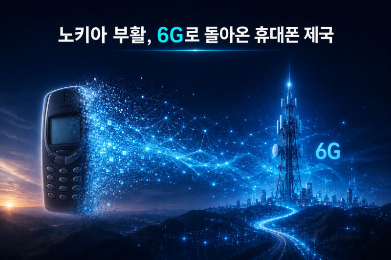 노키아 부활 이유 3가지, 6G 타고 13년 만에 돌아온 휴대폰 제국