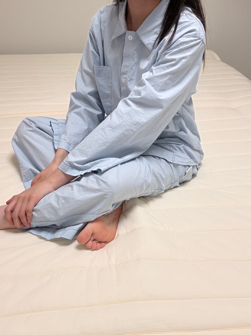 아토피 피부도 만족한 순면 잠옷 5am 파이브에이엠 페이드 코튼 워싱 파자마 후기