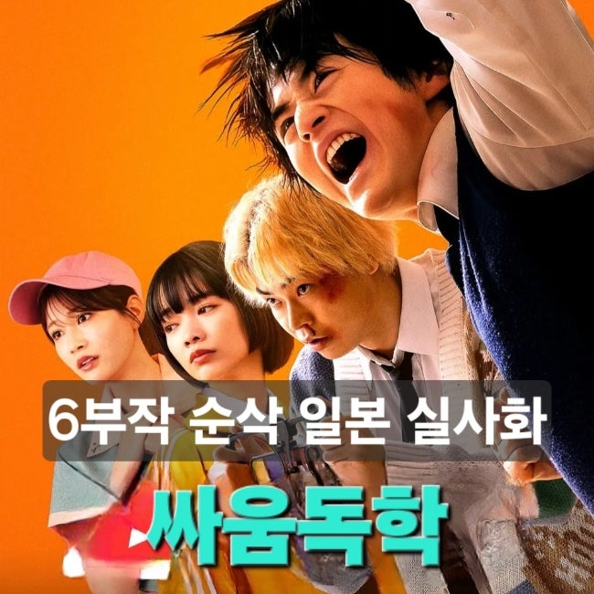 넷플릭스 일본 드라마 <b>싸움독학</b> 후기｜6부작이라 더 몰입되는... 