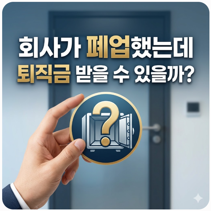  다니던 회사가 폐업했는데 퇴직금 받을 수 있을까?