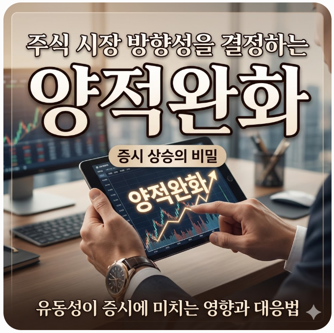  주식 시장 방향성 결정할 양적완화 뜻과 주가 상승 비밀