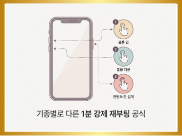 아이폰 안켜짐 증상, 배터리 방전과 무한 사과 먹통 해결하는 현실 방법