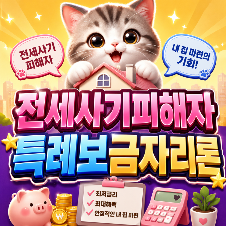  2026 전세사기피해자특례보금자리론 최대 4억원 주거회복 대출 혜택과 신청 기준은!?