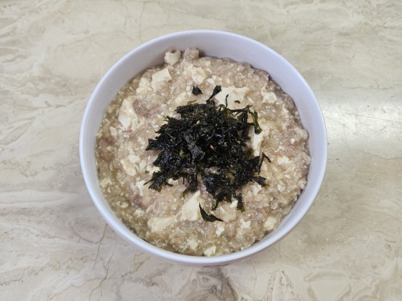 다이어트 오트밀 참치죽 ai 활용 레시피 참치두부 오트밀죽 !내돈내산!