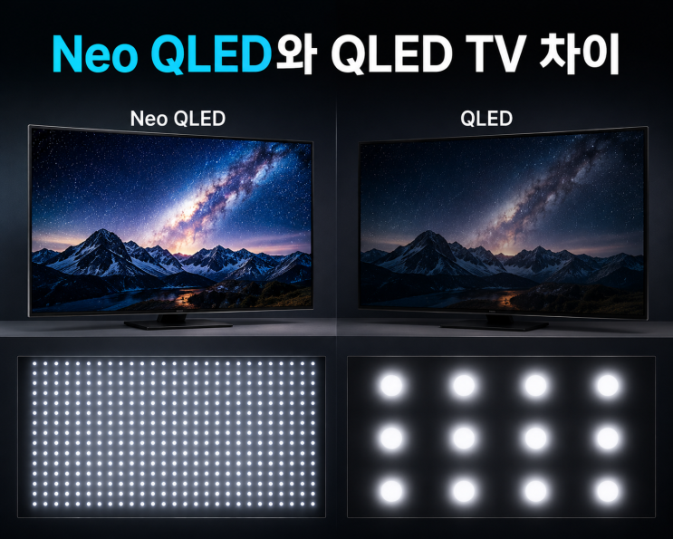  Neo QLED와 QLED TV 차이 75인치 감사페스티벌 온누리환급 제품