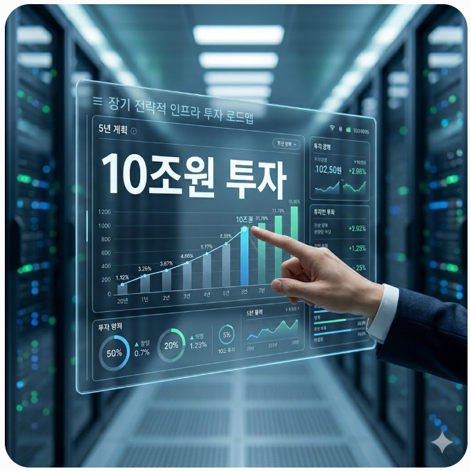  네이버 AI 팩토리 10조원 투자 발표에도 주가가 떨어진 진짜 원인