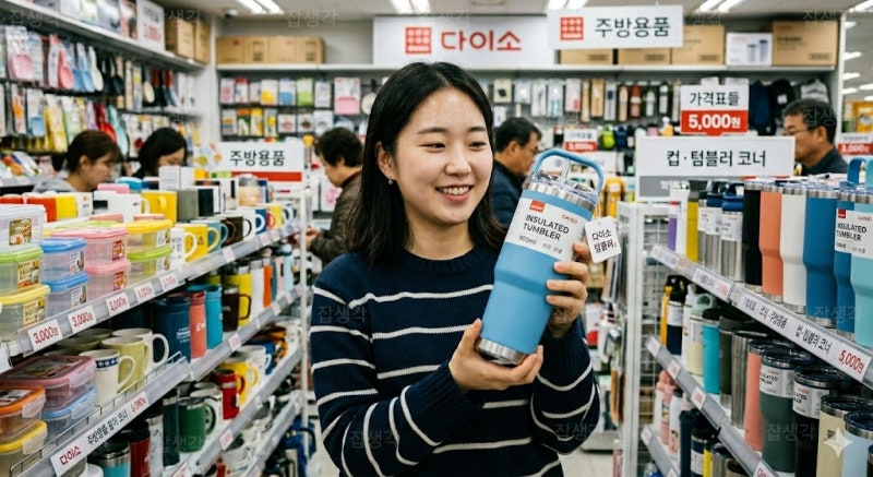 가성비 끝판왕 다이소 텀블러 종류 및 가격 총정리