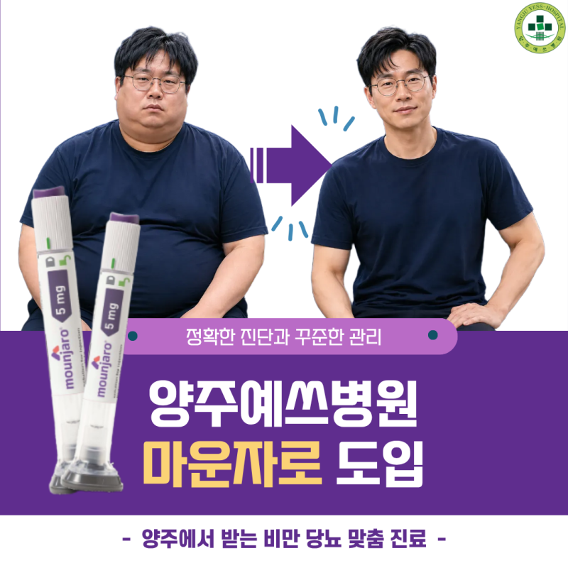 양주 마운자로 — 비만·당뇨 치료의 새로운 선택, 제대로 알고 시작하세요