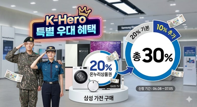 삼성전자 감사 페스티벌 온누리상품권 20% 환급 신청 방법