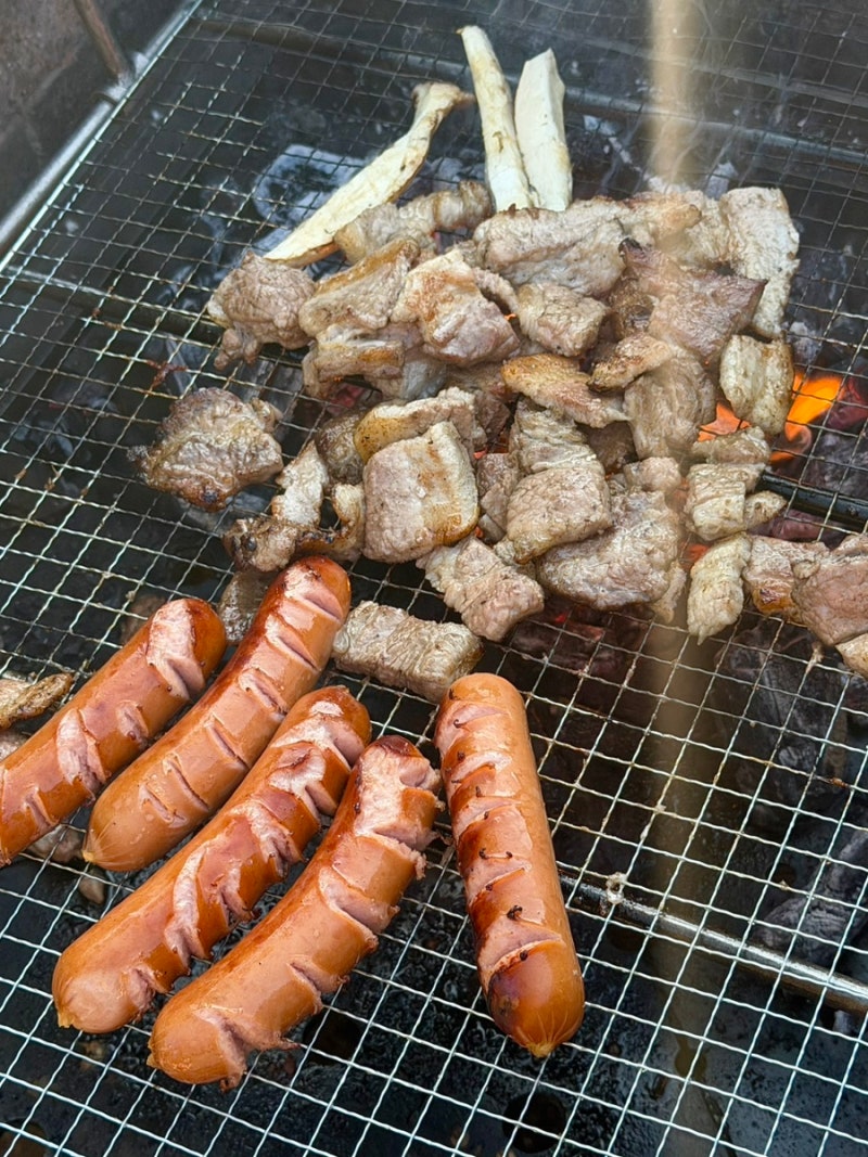 난지캠핑장 바베큐존 명당자리