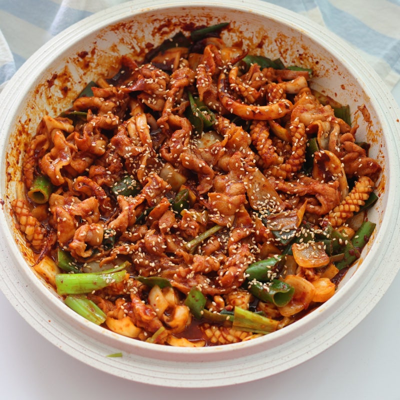 제육볶음 레시피 오징어제육볶음 양념 맛있게 만들기