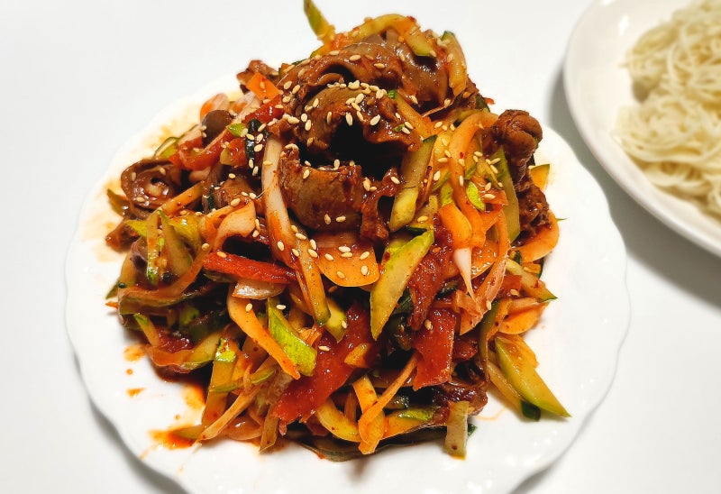 류수영 골뱅이무침 만들기 맛있는 골뱅이소면 레시피 공개 feat. 어남선생 기본 초장