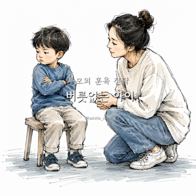  버릇없는아이 다루는 부모의 훈육 전략