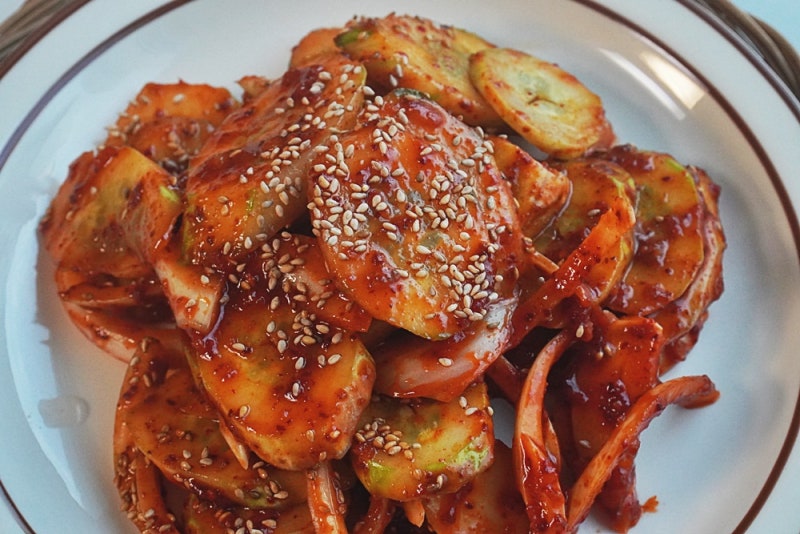 김선영 오이무침황금레시피 새콤달콤오이무침만드는법 레시피 오이양파무침