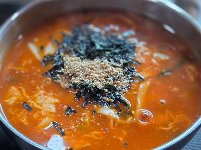 고성 델피노 인근 속초 장칼국수 맛집 한성 칼국수