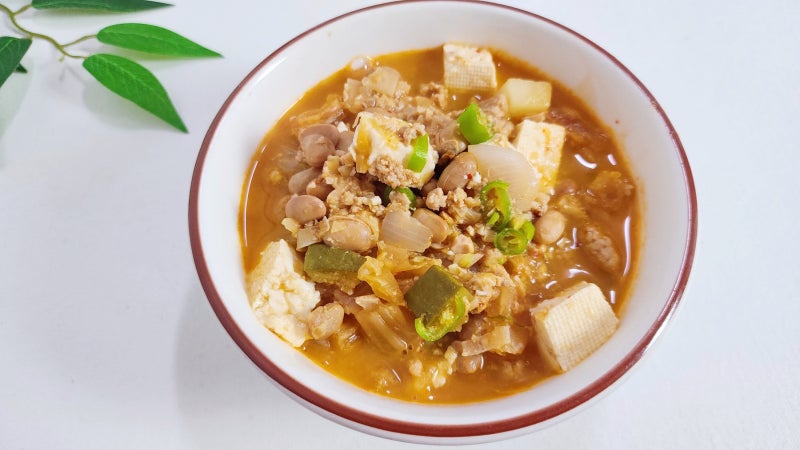 건강밥상 돼지고기 넣은 김치 청국장 맛있게 끓이는법 청국장찌개 레시피
