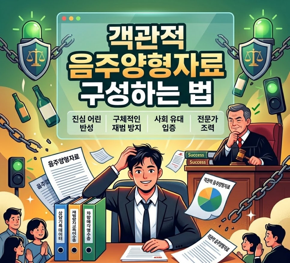 음주양형자료 망하는 의뢰인 특징 관련 사진
