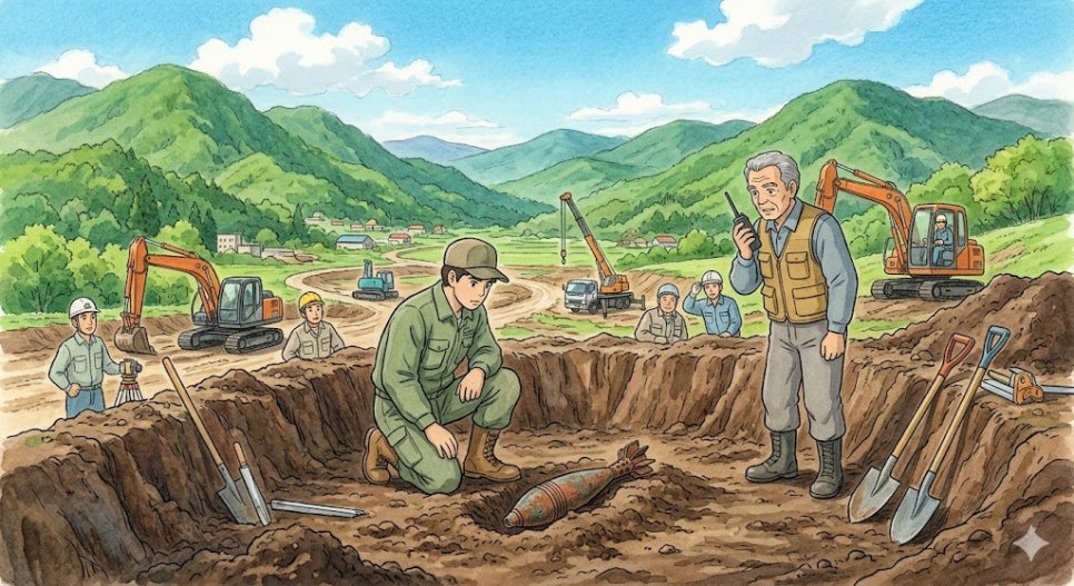 불발탄 사진 1