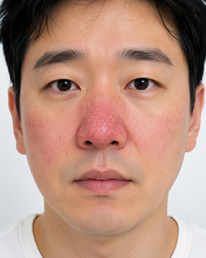 대전 코가 빨개지고 뾰루지가 반복된다면? 코 주사피부염 원인과 양한방치료