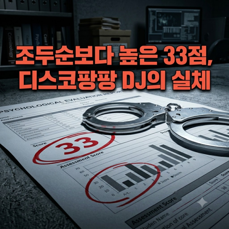  디스코팡팡 DJ 집단 성폭행 사건 전말, 조두순보다 높은 사이코패스 점수 충격 실태