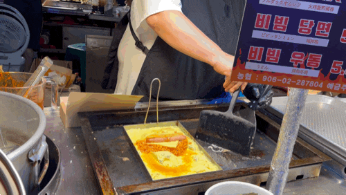 부산 남포동 맛집 | 명동에서 난리난 불닭 오믈렛 부산 상륙