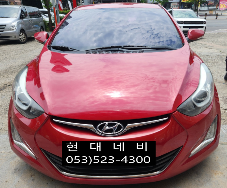  더뉴아반떼MD 순정네비게이션 부팅불량 로딩불량 수리