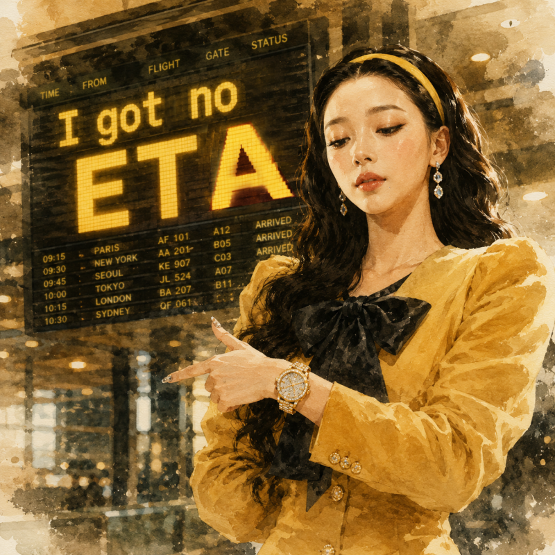 What Does ETA Mean? What Does 'I Got No ETA' Imply? (From aespa's Lemonade Lyrics)
