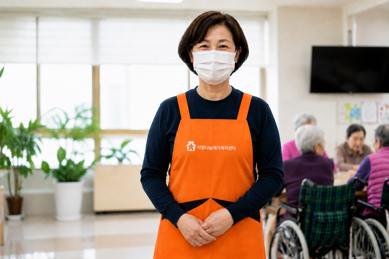 재가복지센터·주간보호센터 앞치마가 필요한 이유