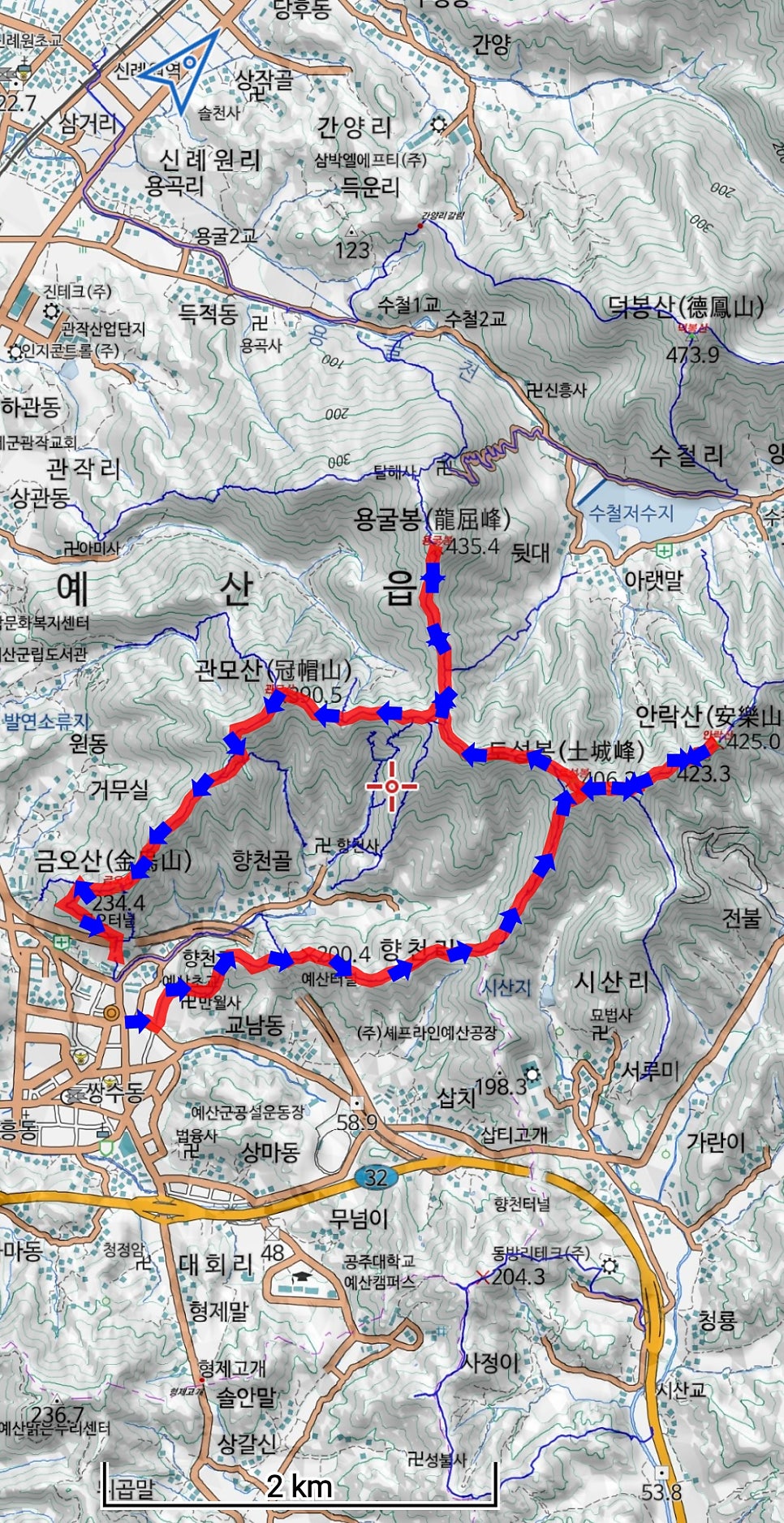 안락산 사진 1