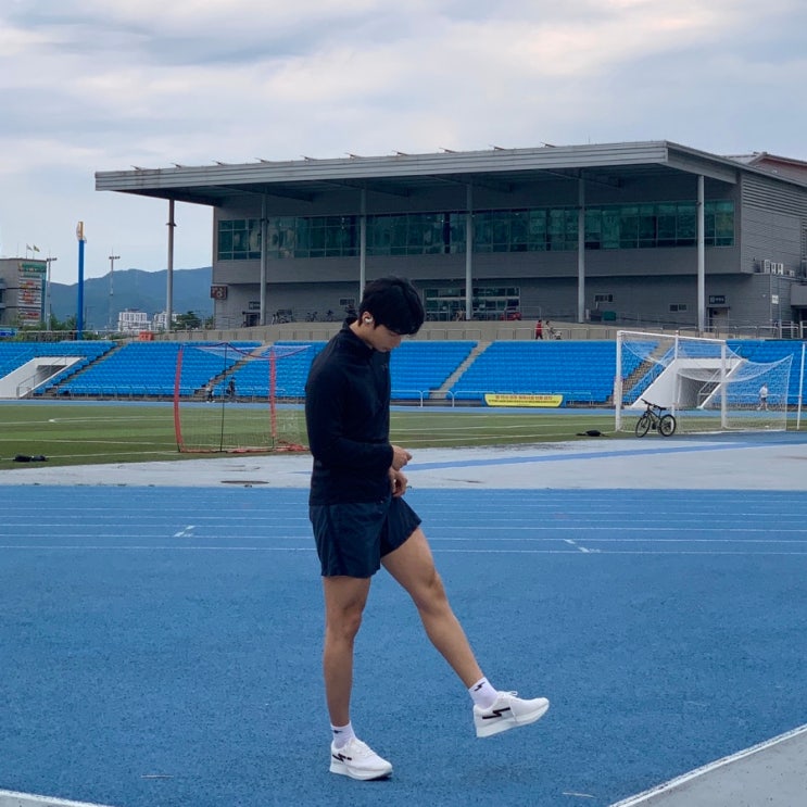  슬로우조깅 초보 러닝화 추천 아인즈 T001 포어풋 연습