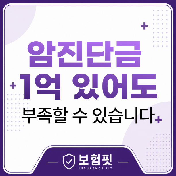암진단금 1억 있어도 부족할 수 있습니다, 비급여 항암치료비가 중요해진 이유