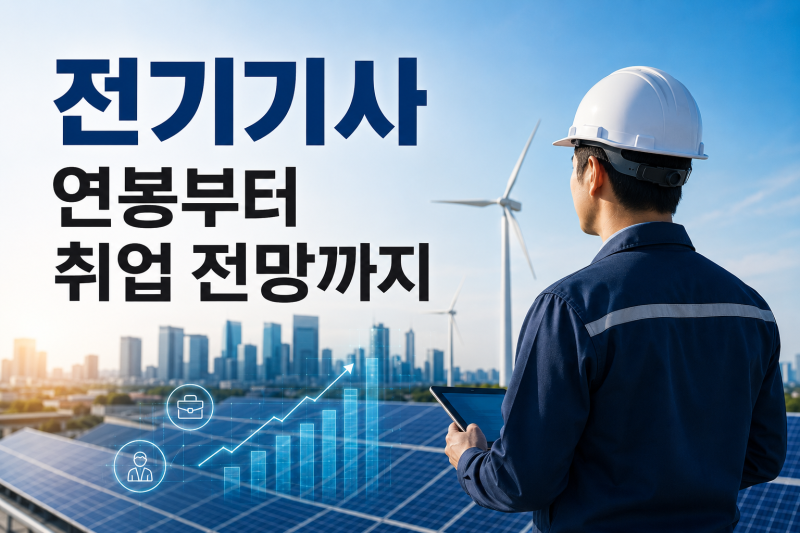 전기기사 연봉부터 취업 전망까지