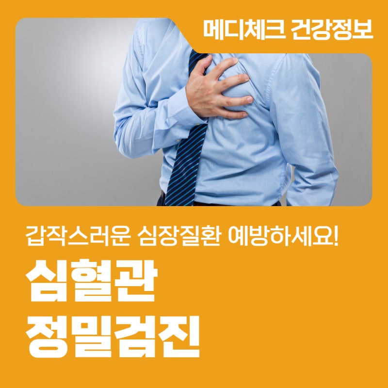 서울 심장초음파 갑작스러운 심장질환 심혈관 정밀검진으로 예방하세요!
