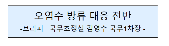  후쿠시마 오염수 방류 관련 브리핑(327차)