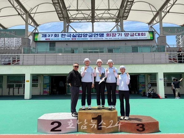 순천시청 양궁팀 유시현 선수, 제37회 한국실업연맹 회장기 대회 개인전 2관왕 달성!