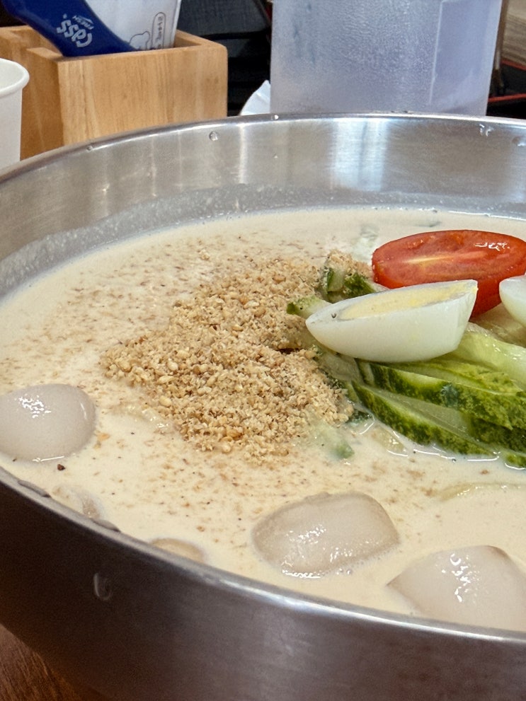  [춘천 거두리 맛집] 깊고 진한 담백 순대국과 고소함의 끝판왕 콩국수의 만남, 거두팔팔순대국 솔직후기