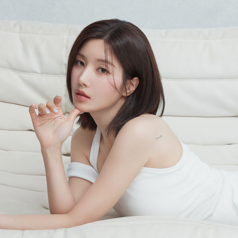 "긴 머리 자를까?" 권은비 칼단발, 올여름 인기 스타일 등극