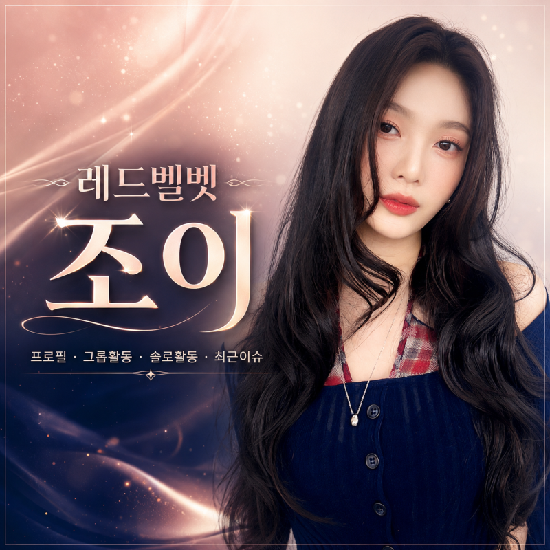 레드벨벳 조이 프로필 총정리｜그룹 활동·솔로 활동·배우 박수영까지