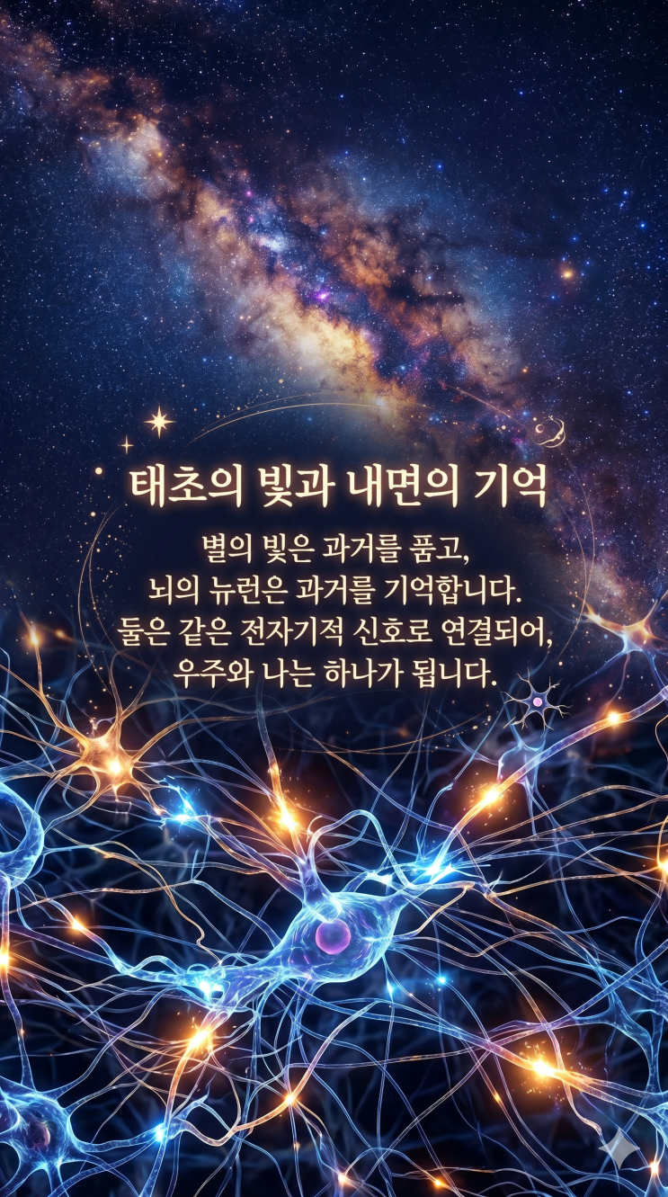  태초의 빛과 내면의 기억, 우주와 내가 하나 되는 순간