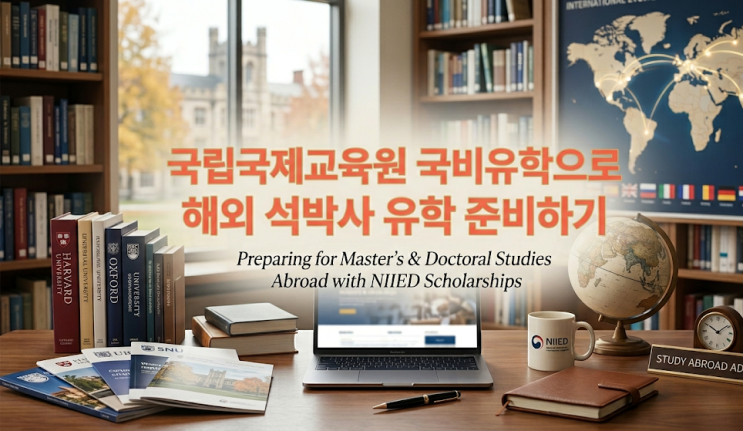  국립국제교육원 국비유학으로 해외 석박사 유학 준비하기