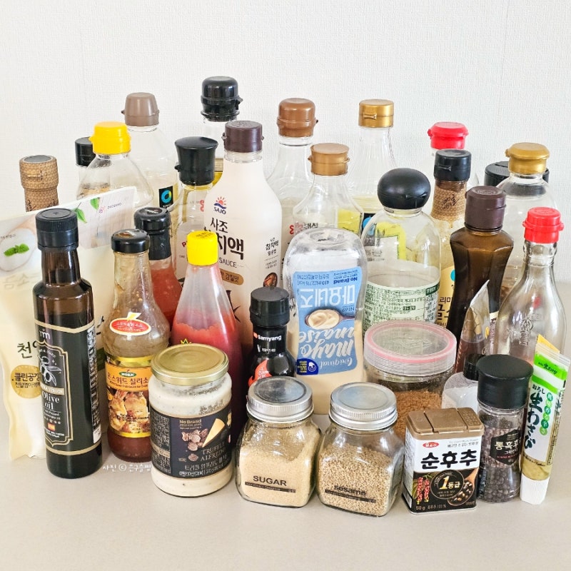 주방 양념통 정리 방법 양념 종류별 보관 꿀팁