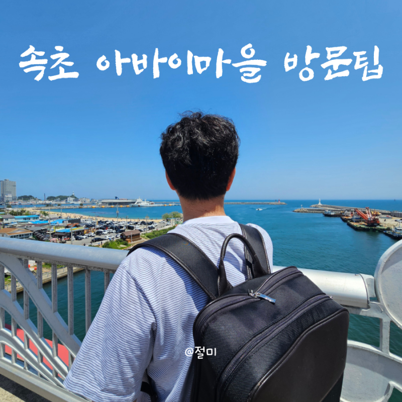 속초 아바이마을 주차장, 먹거리, 방문 팁